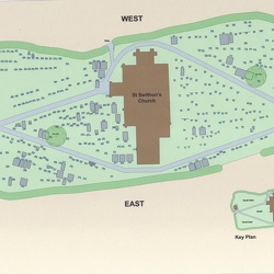 St Swithun's Churchyard Plan